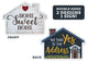 Testimonial Photo Prop House Sign