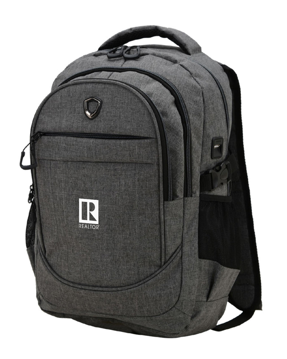 On the Go Backpack REALTOR Logo Branded Real Estate Supply Store