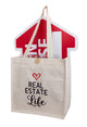 Real Estate Life Reusable Canvas Tote