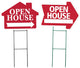 Open House Sign & Stake Combo Kit - House and Arrow