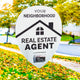 Neighborhood Agent Sign Kit - Map Pin
