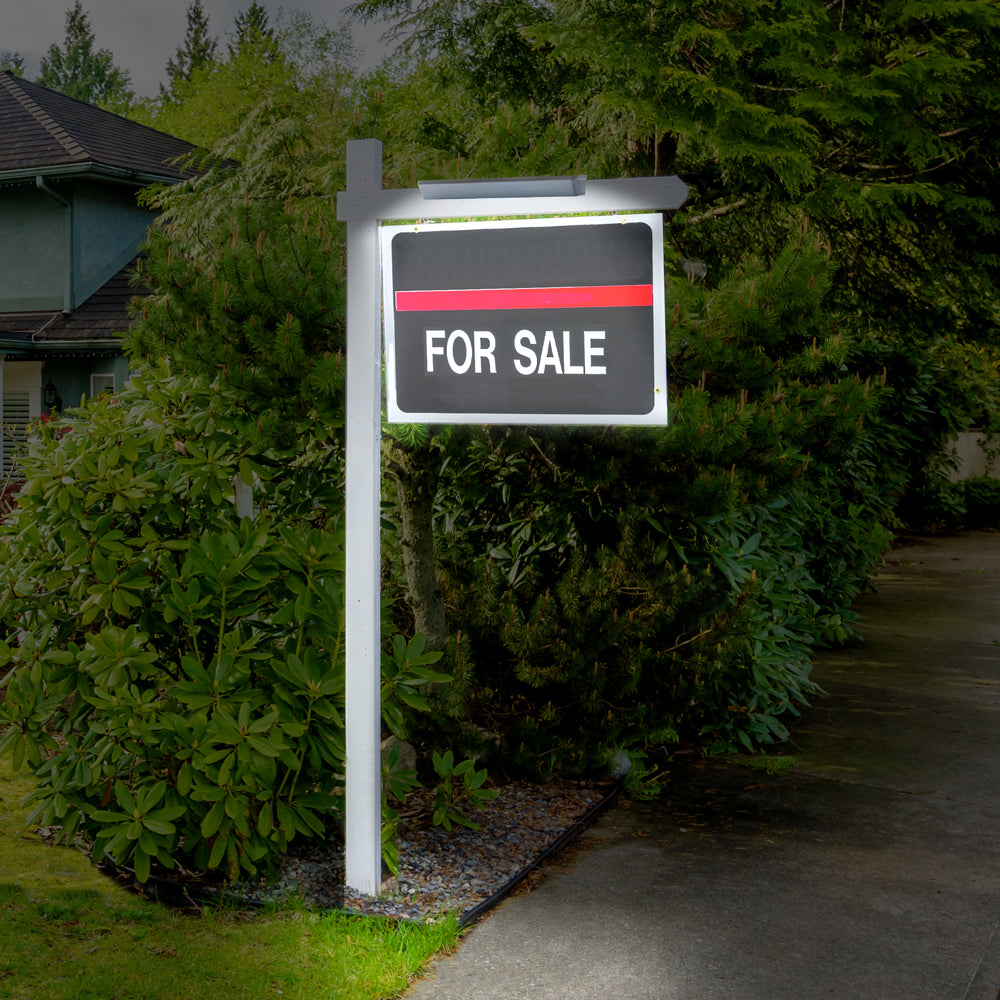 Solar LED Signboard Lights 2 Pack Real Estate Supply Store