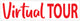 Virtual Tour Removable Sign Stickers - Pack of 10