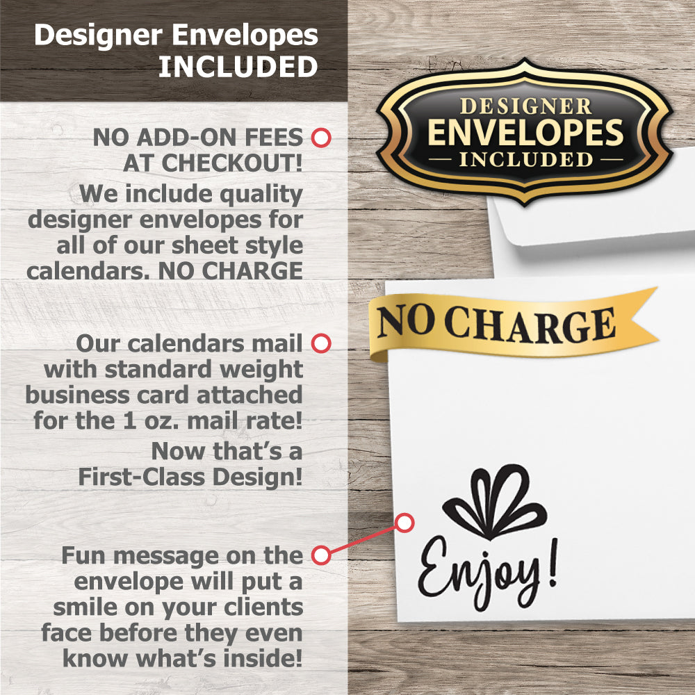 2025 Calendar Business Card