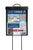 Outdoor Solar Lit Brochure Holder with Attached 39" Lawn Stake