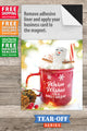 Warm Wishes - 2024 Tear-Off Calendar with Business Card Magnet - SOLD OUT