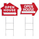 Open House Sign & Stake Combo Kit - House and Arrow