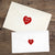 Heart Shaped Stickers - Referral & Thank You