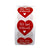 Heart Shaped Stickers - Referral & Thank You