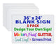 36" x 24" Blank Corrugated Plastic Yard Signs - 5 Pack