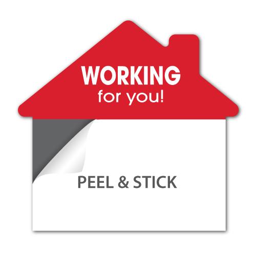 Peel and Stick Magnets for Business Cards or Arts and Crafts 