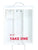 Outdoor Real Estate Flyer Brochure Holder with Business Card Holder and Attached 39" Lawn Stake - Pack of 6