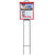 Outdoor Brochure Holder with Attached 39" Lawn Stake - Pack of 6