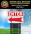 Directional Traffic Yard Signs with Stakes - Event, Parking, Enter & Exit