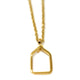 Gold House Charm Necklace