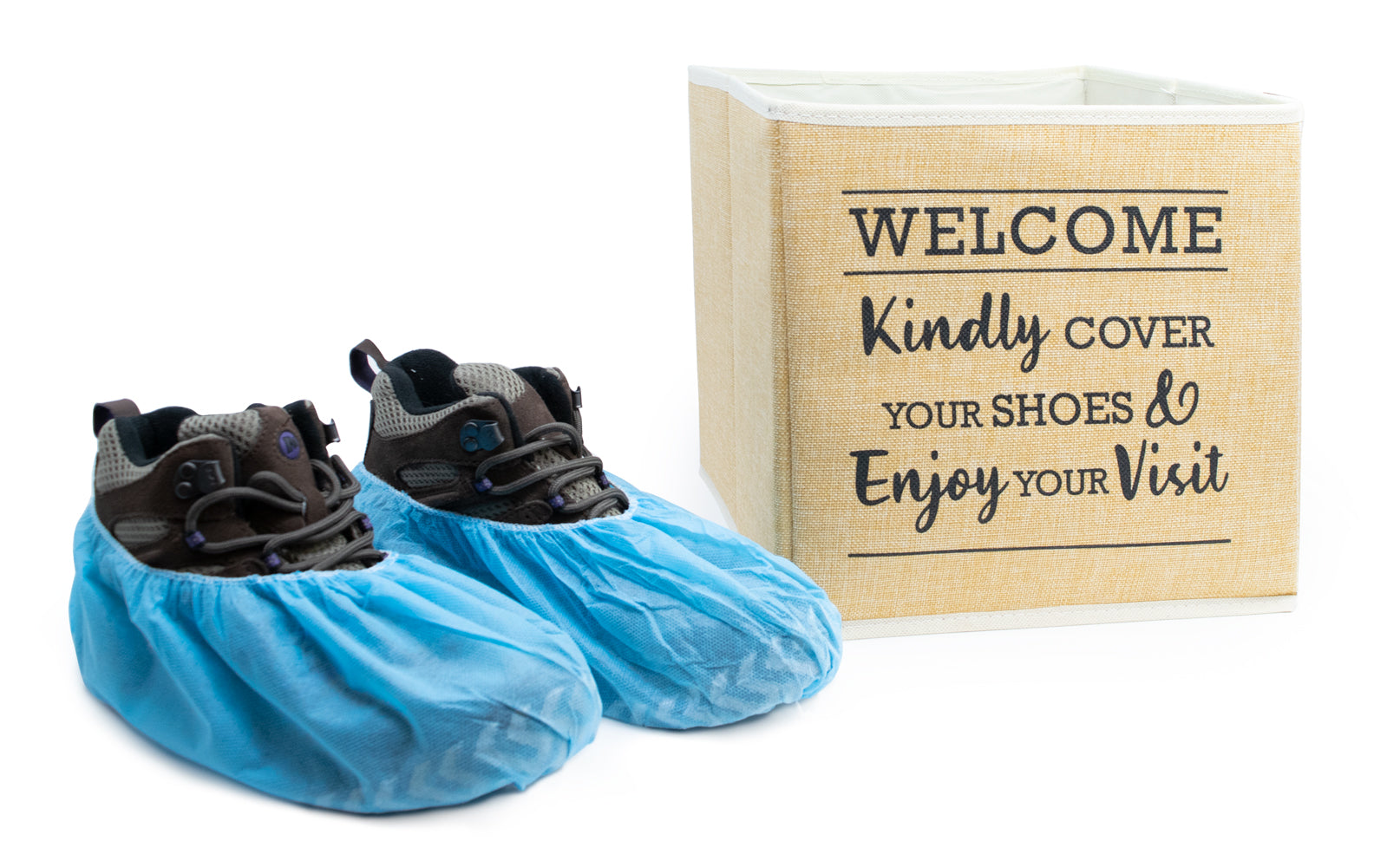 Disposable Shoe Cover Holder - Perfect for an Open House - Great