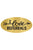 Our Popular I Love Referrals - Oval Gold Foil Sticker - Easy marketing Supply for more sales