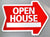 Arrow Shape Corrugated Real Estate Yard Signs Home For Sale Open House