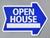Open House Sign & Stake Combo Kit - House and Arrow