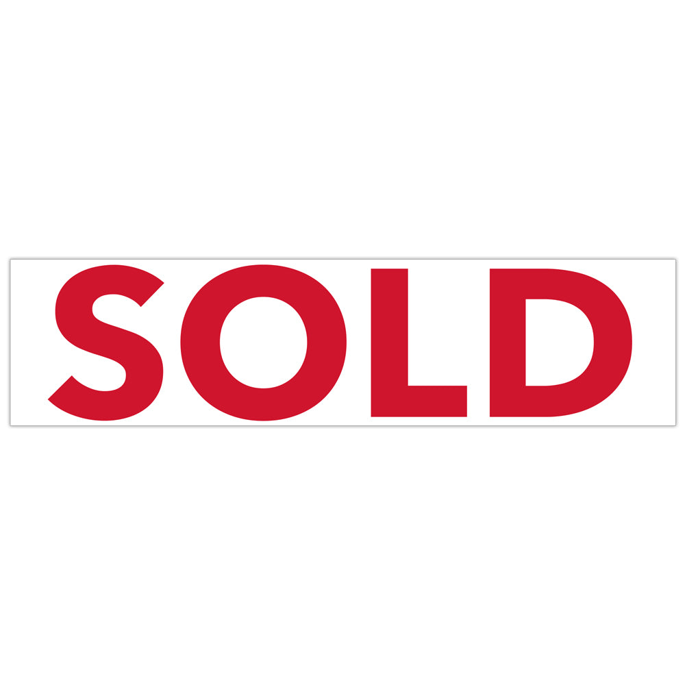 Magnetic SOLD Sign – Real Estate Supply Store