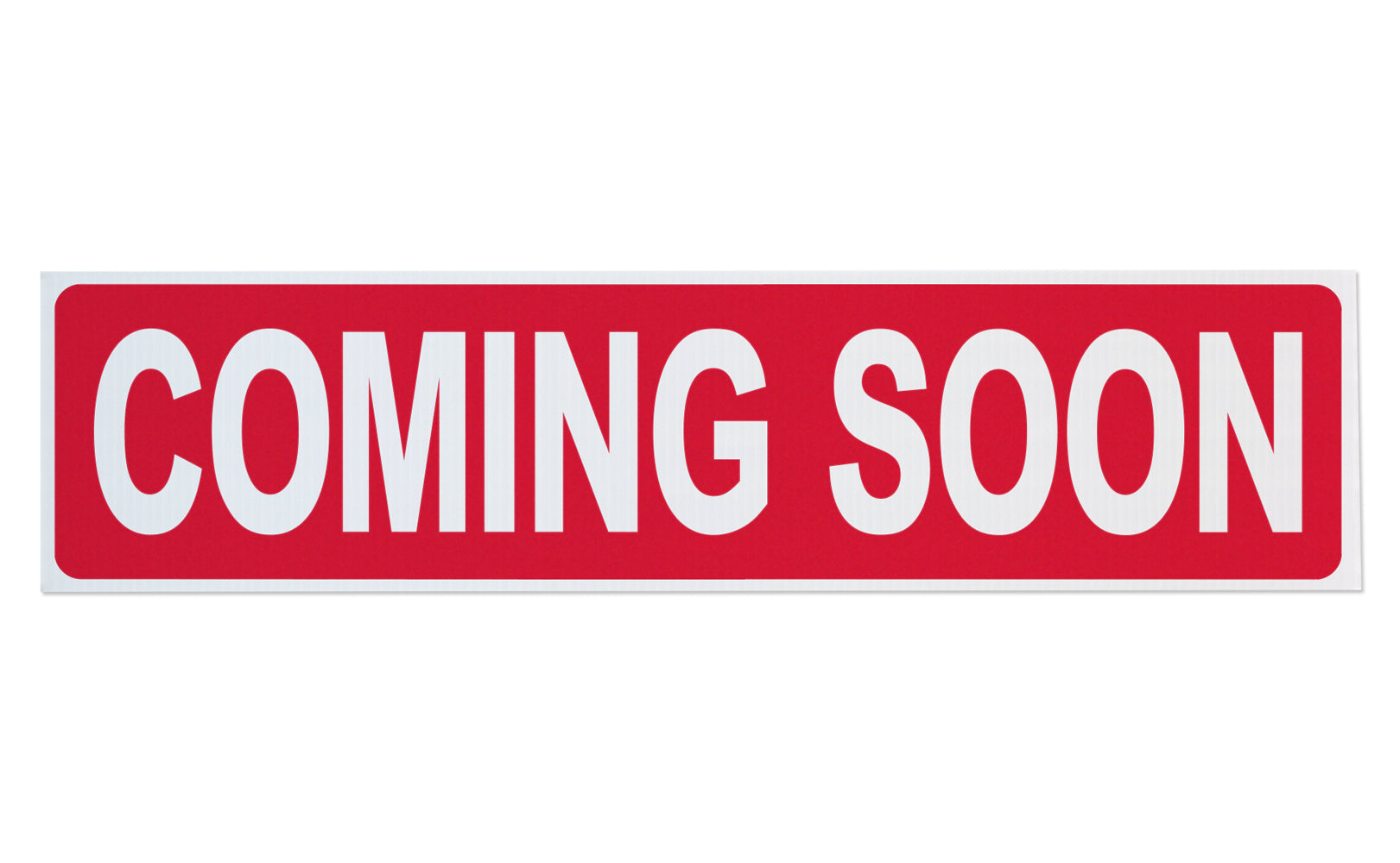 Coming Soon Rider Sign Corrugated Sign Riders - Add On Topper for Real Estate Yard Signs ...