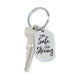 Stay Strong, Stay Safe Key Ring