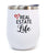 Insulated Stainless Steel Wine Tumblers for Real estate Agents with Lids - 12 oz.